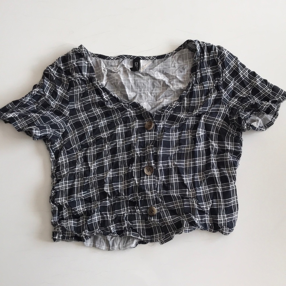 Button up tee